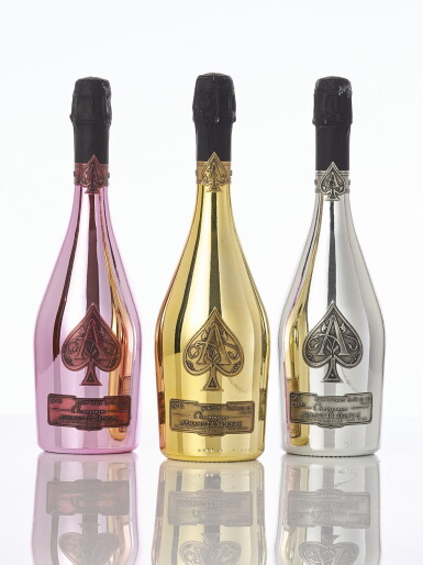 View full screen - View 1 of Lot 5228. Armand de Brignac, Ace of Spades Brut Rose NV (4 BT).