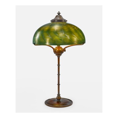 View full screen - View 1 of Lot 77. TIFFANY STUDIOS | TABLE LAMP.