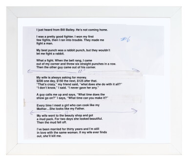 View full screen - View 1 of Lot 15. Untitled (Study for Joke Painting).