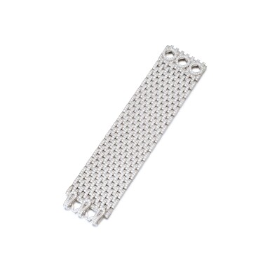 View full screen - View 1 of Lot 706. Diamond 'Agrafe' Bracelet.