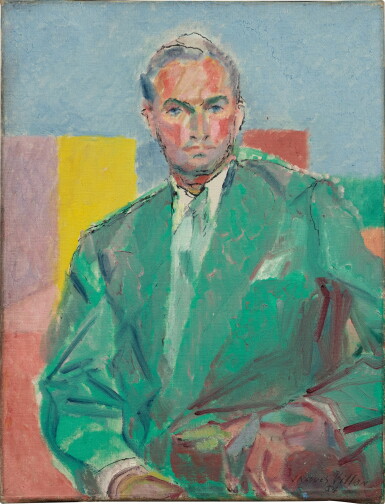 View full screen - View 1 of Lot 218. Etude pour le portrait de M. Pulitzer.