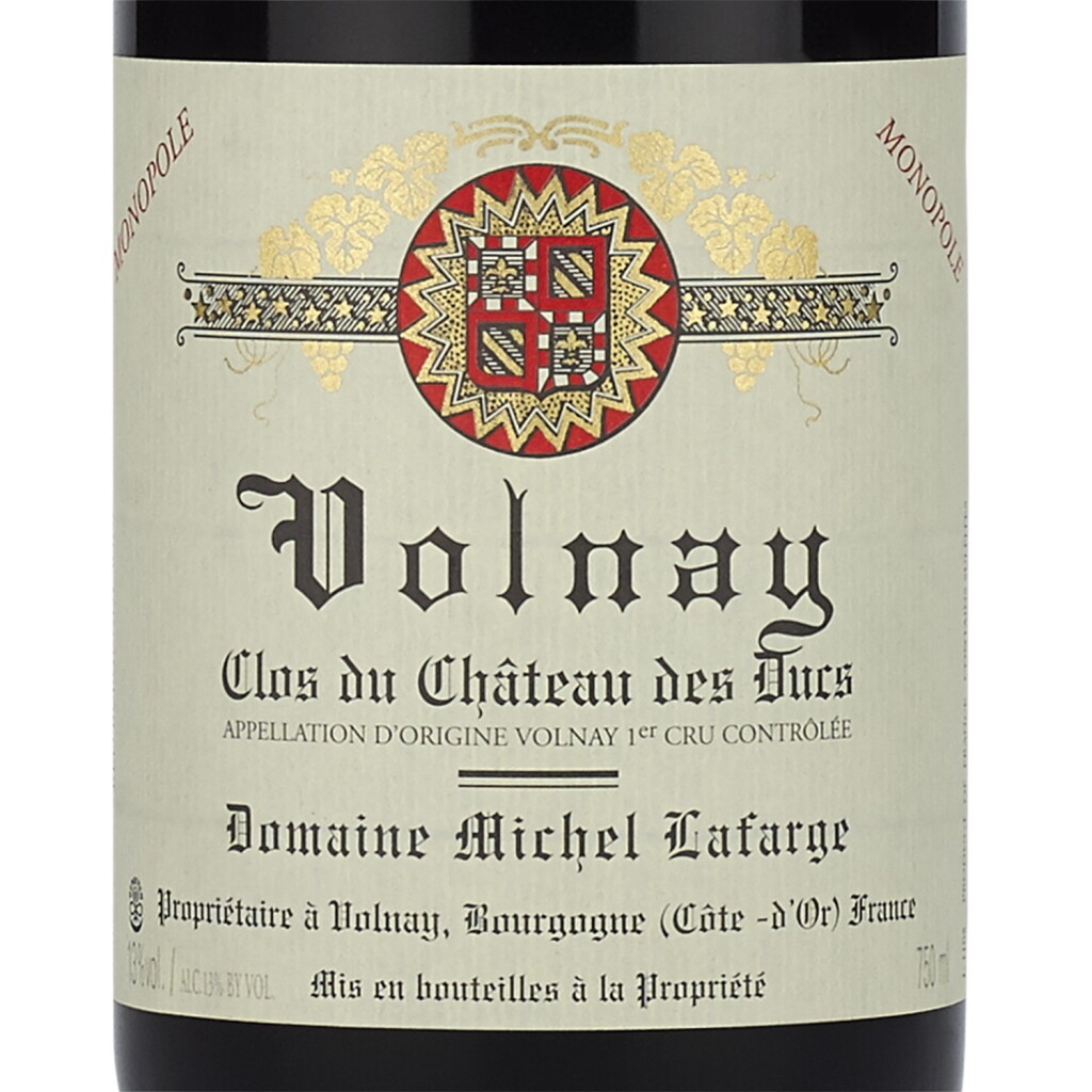 View full screen - View 1 of Lot 453. Volnay, Clos du Château des Ducs 2009 Michel Lafarge (6 BT).