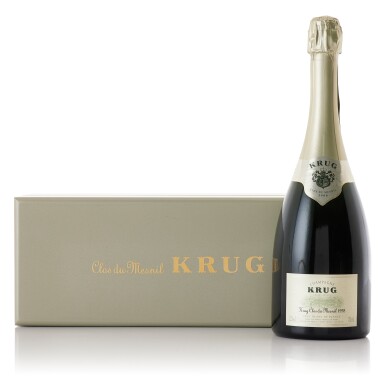 View full screen - View 1 of Lot 5296. Krug, Clos du Mesnil 1998 (4 BT).