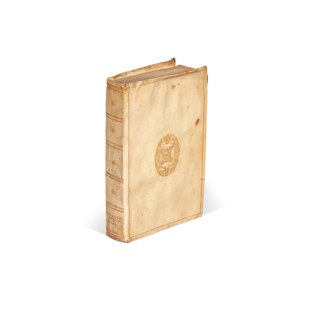 View full screen - View 1 of Lot 1164. Michael Glykas, Annales, Basel, 1572, French ivory vellum gilt.