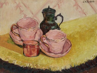 View full screen - View 1 of Lot 1192. Pink Teacups.