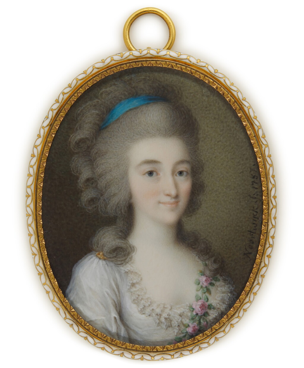 Voir en plein écran - Voir 1 du lot 135. Portrait of a lady.