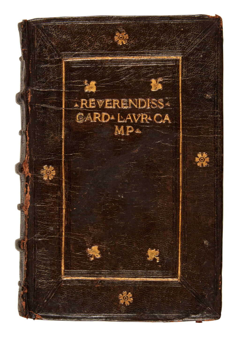 View full screen - View 1 of Lot 1166. Nausea, De principiis dialectices Gorgias, and other works, Venice, 1523, morocco gilt for Cardinal Campeggio.