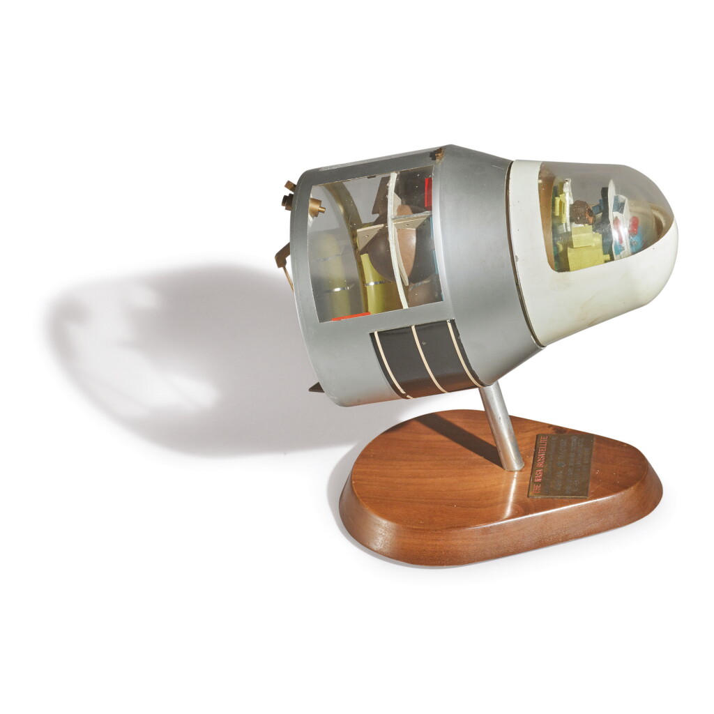 View full screen - View 1 of Lot 19. NASA BIOSATELLITE-3 CONTRACTOR'S MODEL, MADE BY GENERAL ELECTRIC, CA 1969.