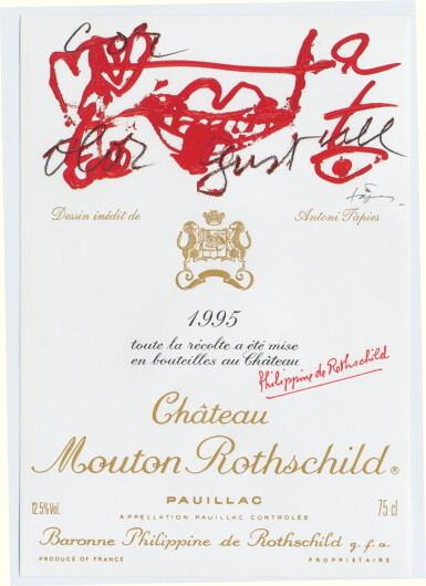 View full screen - View 1 of Lot 6176. Château Mouton Rothschild 1995 (12 BT).