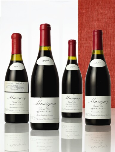 View full screen - View 1 of Lot 9305. Musigny 1996 Domaine Leroy (3 BT).