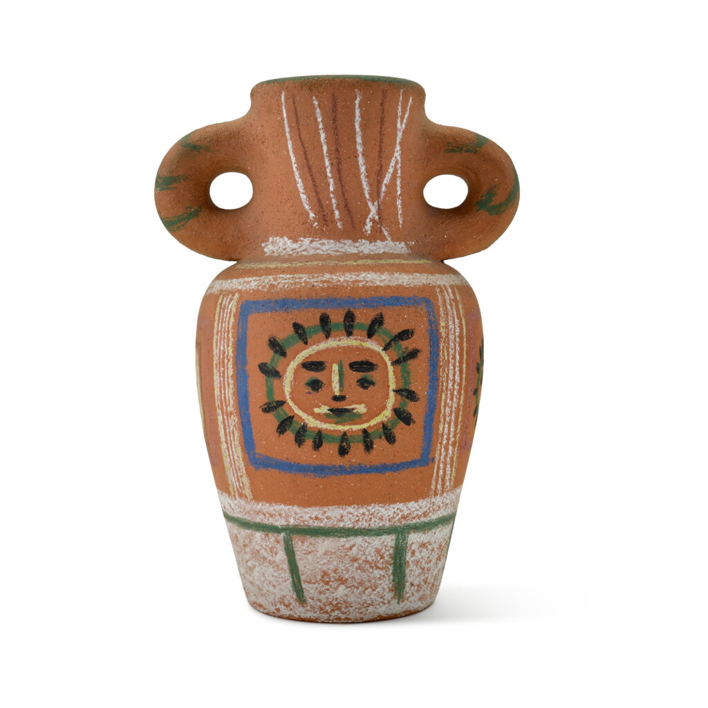 View full screen - View 1 of Lot 916. Vase au décor pastel (A. R. 190).