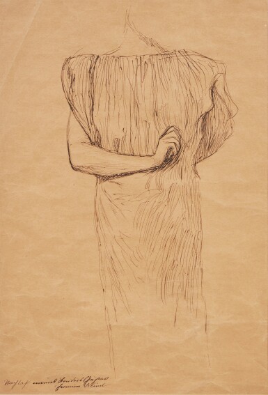 View full screen - View 1 of Lot 669. Stehende von vorne.