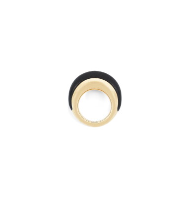 View full screen - View 1 of Lot 77. VAN CLEEF & ARPELS | BAGUE BOIS ET OR | WOOD AND GOLD RING.