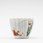 A Meissen Kakiemon fluted beaker, Circa 1730