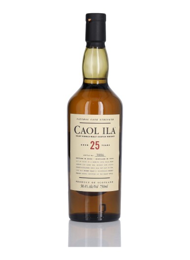 View full screen - View 1 of Lot 161. Caol Ila 25 Year Old 58.4 abv 1979 (1 BT 75cl).