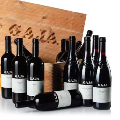 View full screen - View 1 of Lot 120. Gaja Assortment Case 2001 (12 BT).