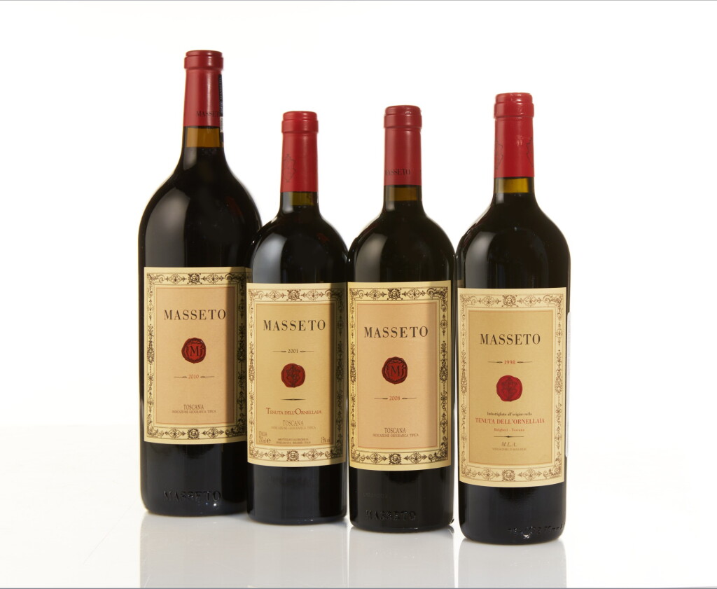 View full screen - View 1 of Lot 80. Masseto 1998 (2 BT).