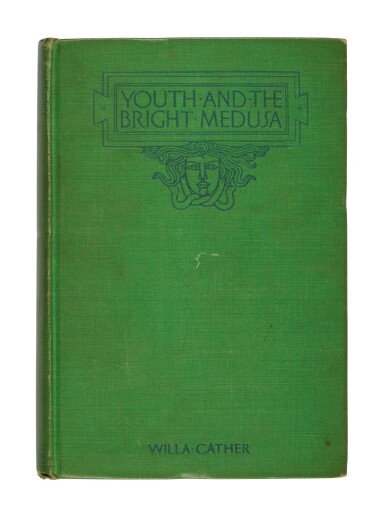 View full screen - View 1 of Lot 193. Willa Cather | "Youth and The Bright Medusa," first edition.