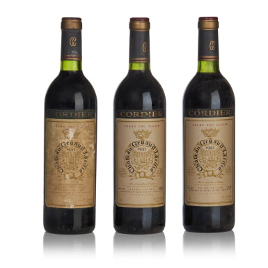 View full screen - View 1 of Lot 55. Château Gruaud Larose 1982 (3 BT).
