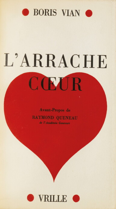 View full screen - View 1 of Lot 106. VIAN. 2 ouvrages en originales et grand papier..