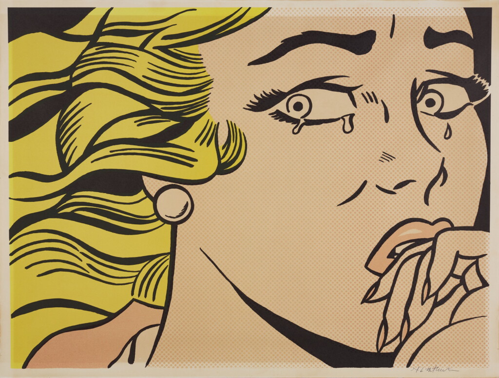 View full screen - View 1 of Lot 78. Crying Girl (Corlett II.1).