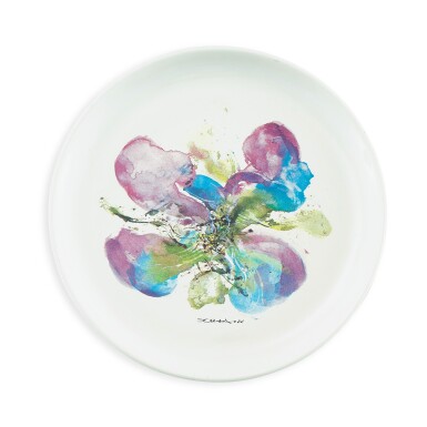 View full screen - View 1 of Lot 2063. Zao Wou-Ki 趙無極 | L'orchidée 蘭花.