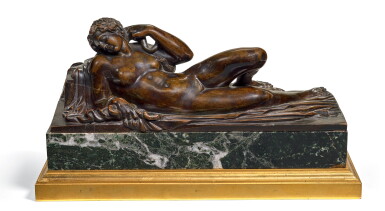 View full screen - View 1 of Lot 57. ITALIAN, FLORENCE OR VENETO, SECOND HALF 16TH CENTURY | RECLINING CLEOPATRA.