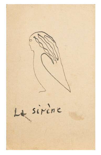 View full screen - View 1 of Lot 420. PABLO PICASSO | LA SIRÈNE.