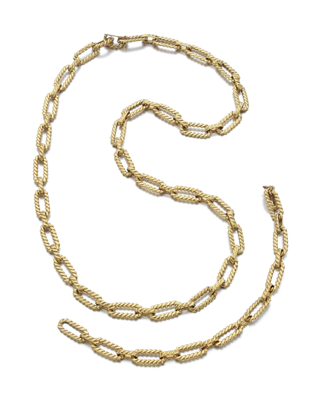 View full screen - View 1 of Lot 36. GOLD DEMI-PARURE | BOUCHERON.