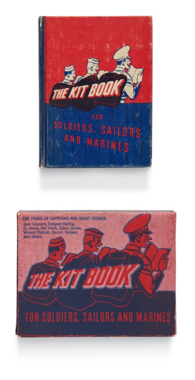 View full screen - View 1 of Lot 109. Salinger, J.D. | Two fine letters from Salinger, with a copy of Salinger's first publication in book form.