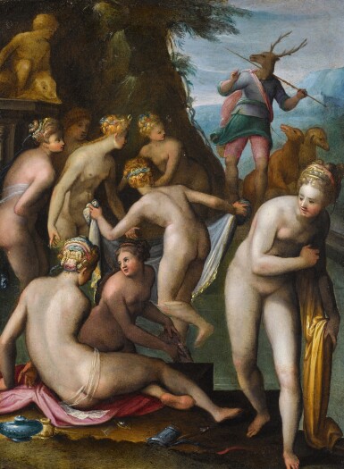 View full screen - View 1 of Lot 463. Diana and Actaeon.