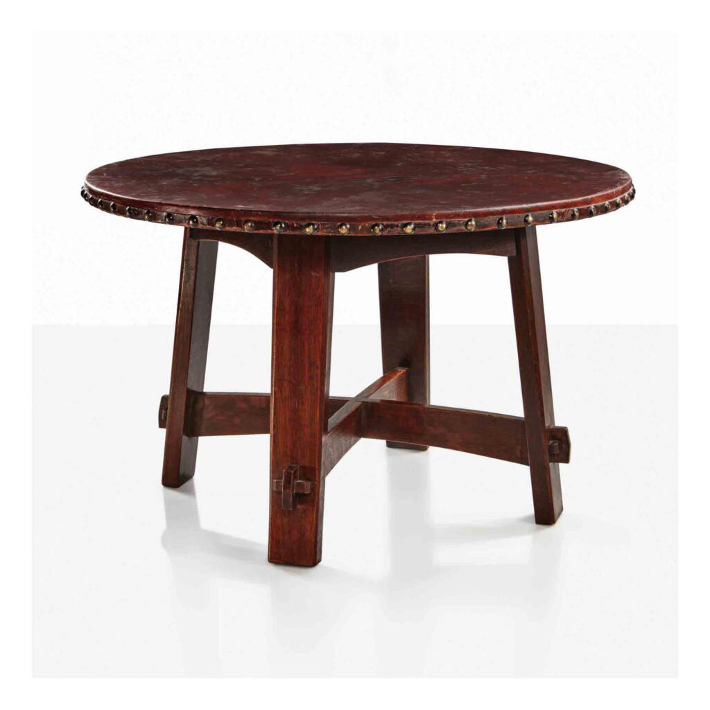 View full screen - View 1 of Lot 31. Library Table, Model No. 407.