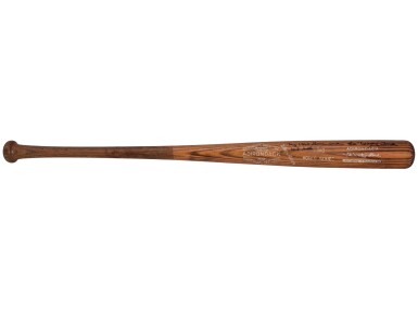 View full screen - View 1 of Lot 54. 1960 Whitey Ford World Series Game Used & Signed Adirondack 24C Model Bat (PSA/DNA GU 10 & Ford LOA).