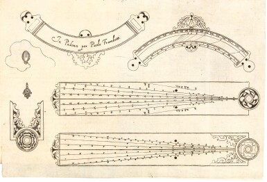 View full screen - View 1 of Lot 204. Galileo, Le operazioni del compasso, Padua, 1649; Fabri, Squadra mobile, Padua, 1673, 2 volumes, vellum.