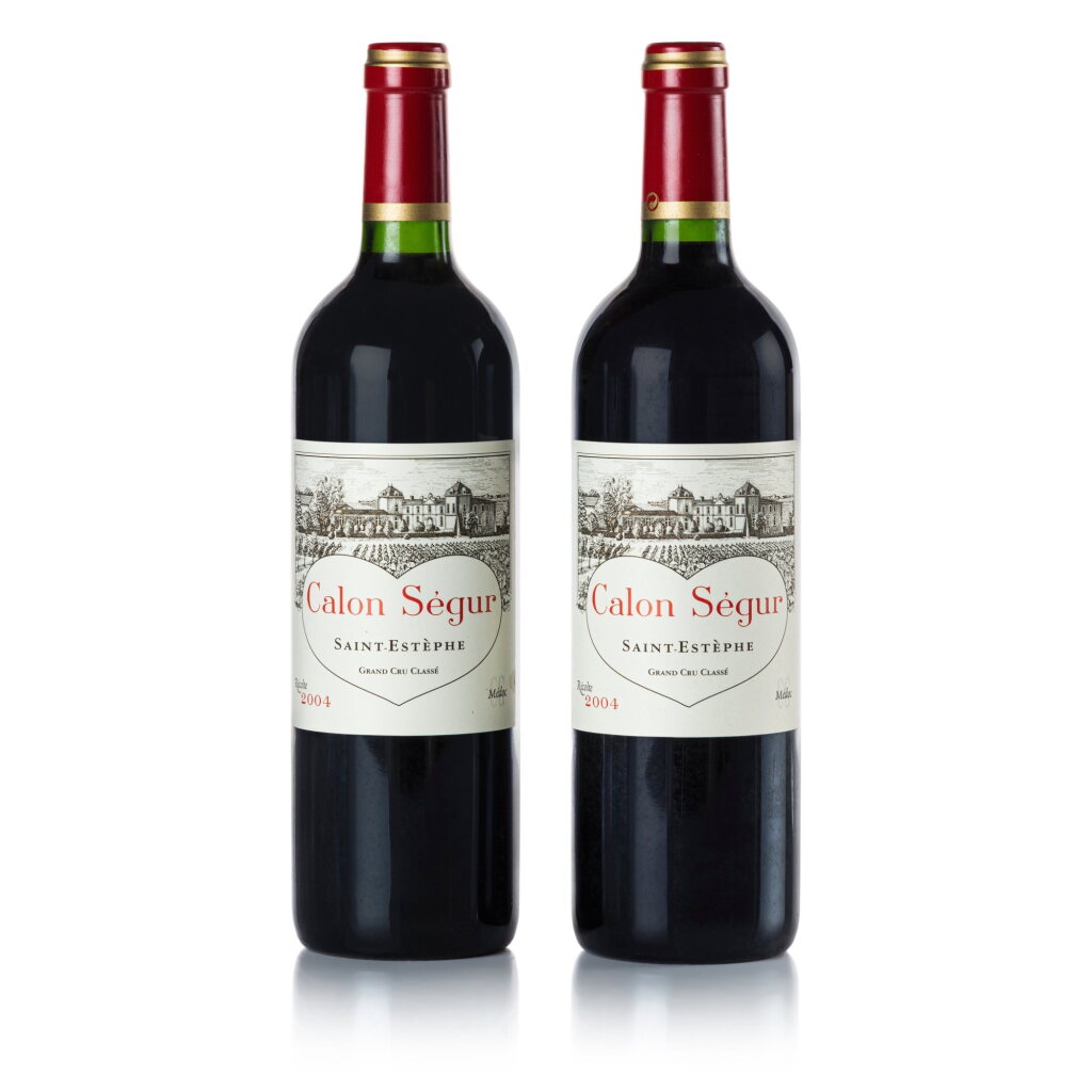 View full screen - View 1 of Lot 142. Château Calon Ségur 2004 (2 BT).