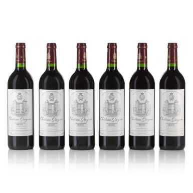 View full screen - View 1 of Lot 397. Château Greysac 1998 (48 BT).