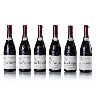 View full screen - View 1 of Lot 227. Châteauneuf du Pape, Vieux Télégraphe, 'La Crau' 2017 (12 BT).