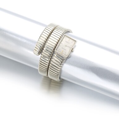 View full screen - View 1 of Lot 1176. Lady's gold wristwatch, 'Tubogas'.