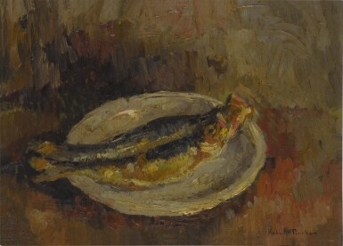 View full screen - View 1 of Lot 685. L’Assiette de poissons, Le Hareng.