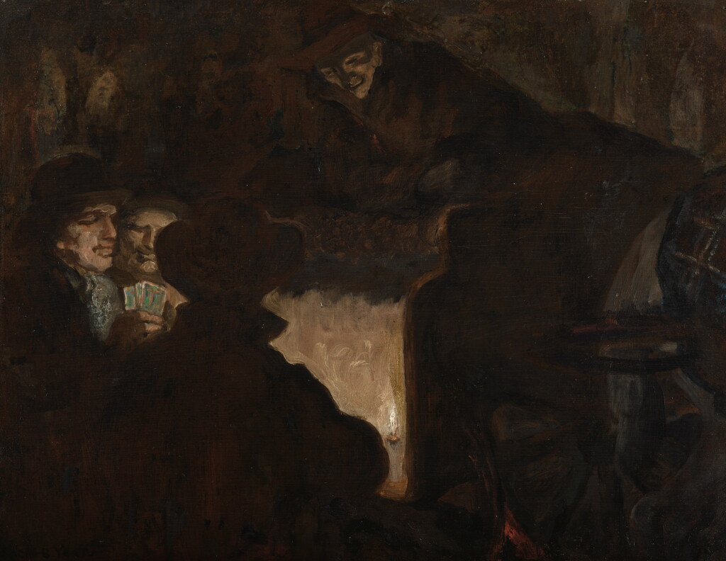 View full screen - View 1 of Lot 32. JACK B. YEATS, R.H.A. | ON THE HAZARD.