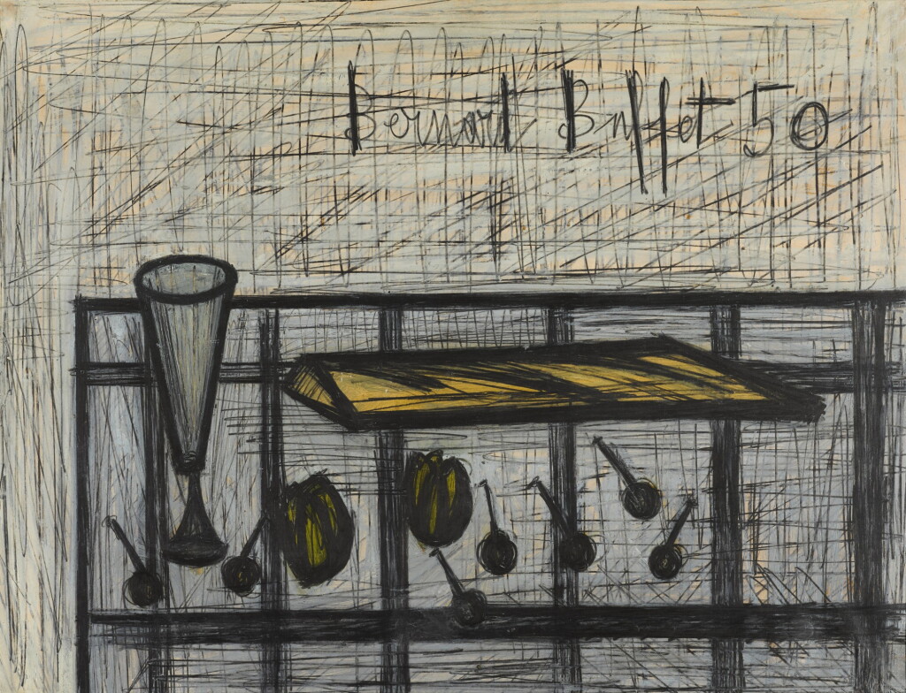 View full screen - View 1 of Lot 508. Nature morte au pain.