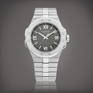 View full screen - View 1 of Lot 8633. Alpine Eagle, Reference 298600-3002 | A stainless steel bracelet watch with date, Circa 2022 | 蕭邦 | Alpine Eagle 型號298600-3002 | 精鋼鏈帶腕錶,備日期顯示,約2022年製.