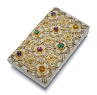 View full screen - View 1 of Lot 60. GEM SET EVENING BAG | VAN CLEEF & ARPELS.