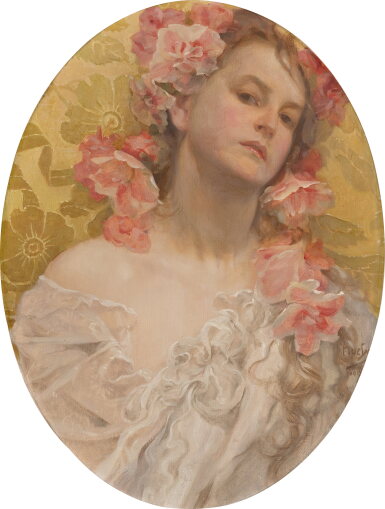 View full screen - View 1 of Lot 16. Portrait of Hanna Vitousek.