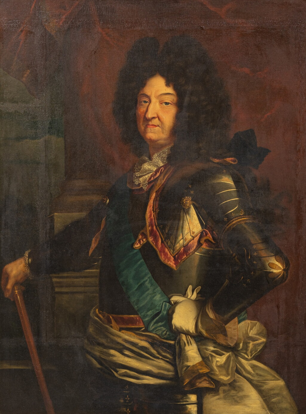 View full screen - View 1 of Lot 635. Portrait of Louis XIV.