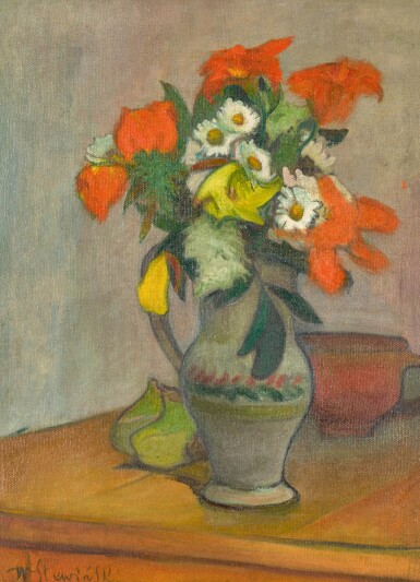 View full screen - View 1 of Lot 21. Flower Bouquet with Daisies.