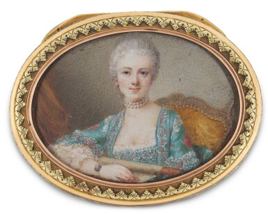 View full screen - View 1 of Lot 136. Portrait of a lady.