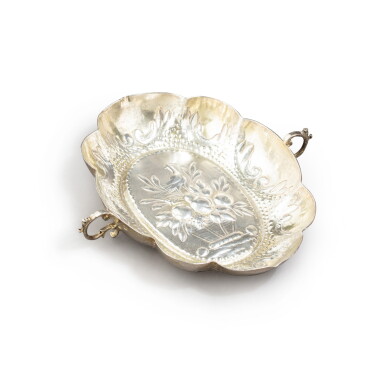 View full screen - View 1 of Lot 220. A German parcel-gilt silver wine tasting bowl, Balthasar Haydt, Augsburg, circa 1670 - 1673.