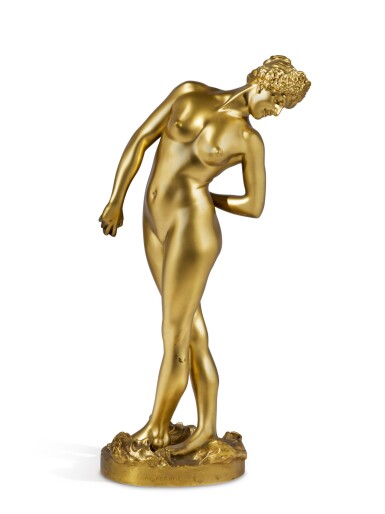 View full screen - View 1 of Lot 415. La Joueuse de Boules (The Ball Player).