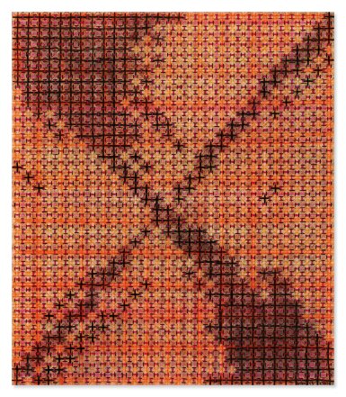 View full screen - View 1 of Lot 8537. Ding Yi 丁乙 | Appearance of Crosses 2007-14 十示 2007-14.